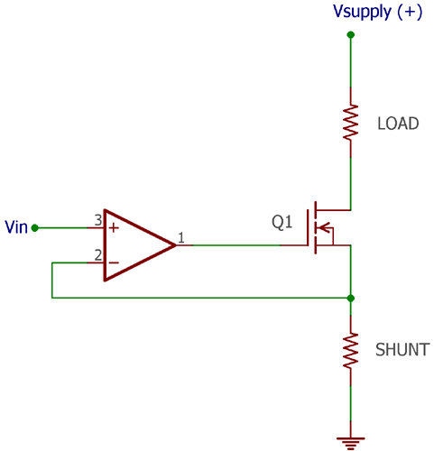 如何使用运算放大器设计压控电流源电路？